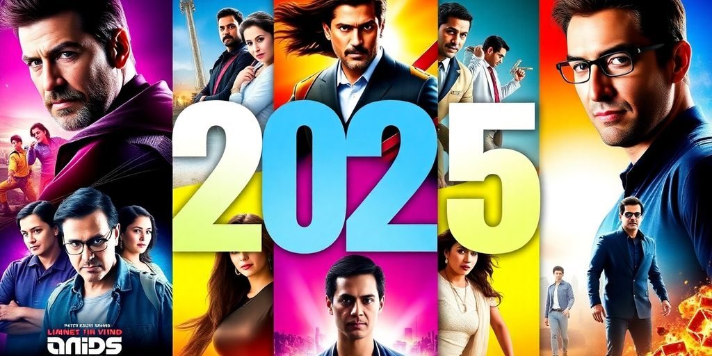 Cele mai noi filme cu vedete pe care trebuie să le vezi în 2025 1 Colaj de postere cu vedete din filmele 2025.