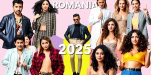 Colaj cu celebrități române în 2025.