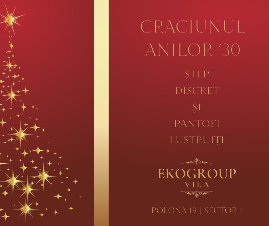 Eko Group Vila: O Călătorie în Eleganța Crăciunului Anilor ’30 1 Eko Group Vila: O Călătorie în Eleganța Crăciunului Anilor ’30